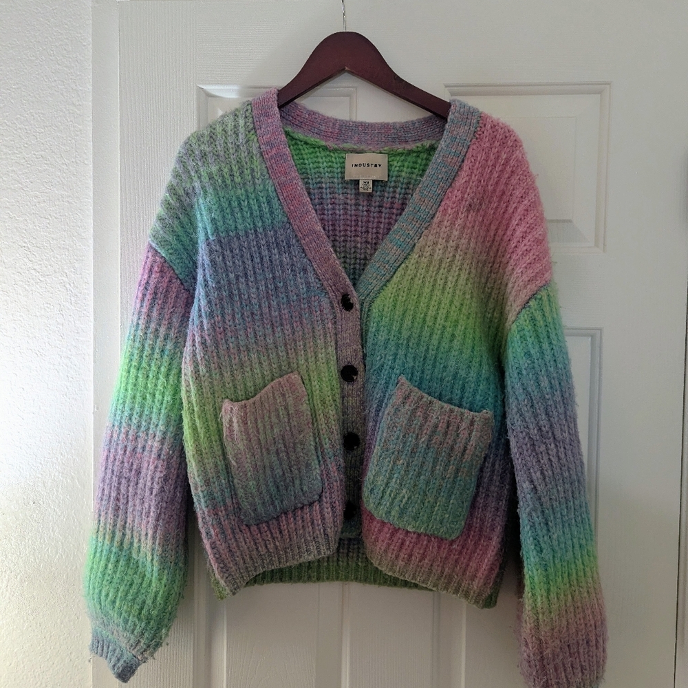 Colorful Gradient Sweater